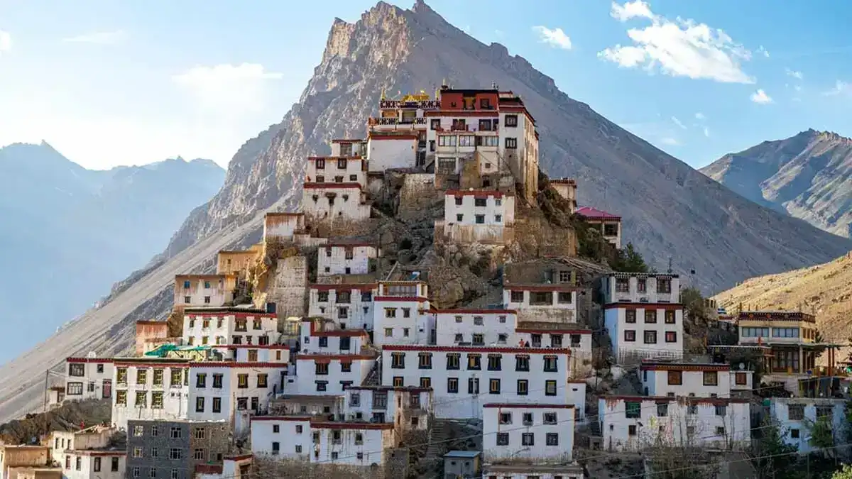 Beautiful Spiti Valley Landscape